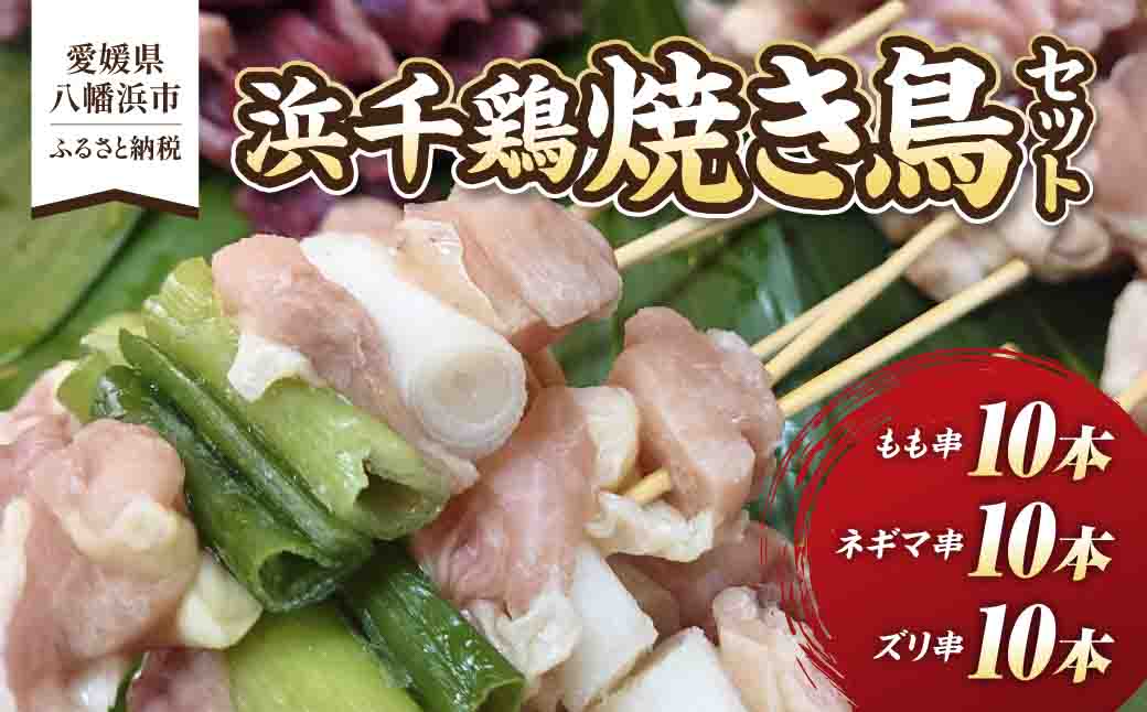 浜千鶏焼き鳥セット【C29-2】【配送不可地域：離島】【1487888】 YWTD002