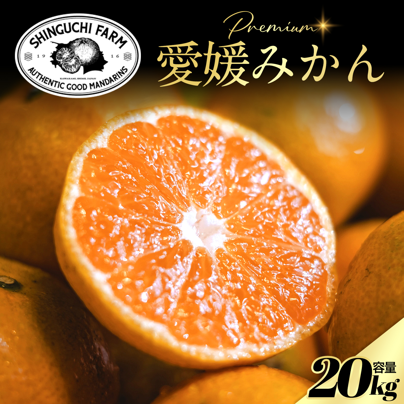 老舗農家が見極めたプレミアム【愛媛みかん20kg】【愛媛県川上産】【H70-106】【1677126】 YWTK105