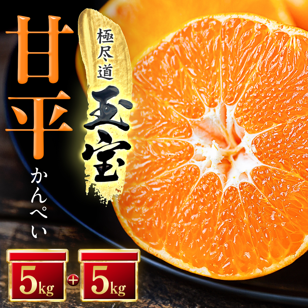 「玉宝ブランド」【甘平】10kg【H64-45】【1511265】 YWTY034