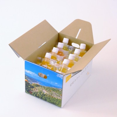 愛媛限定栽培品種 まどんな寒天ゼリーセット8本 ミヤモトオレンジガーデン【C25-25】【1044274】