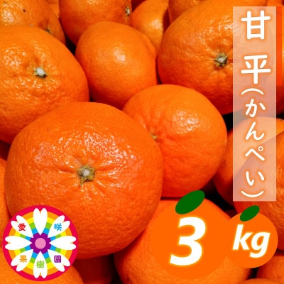 愛咲果樹園 「 甘平 」約3kg【D71-28】【1616841】