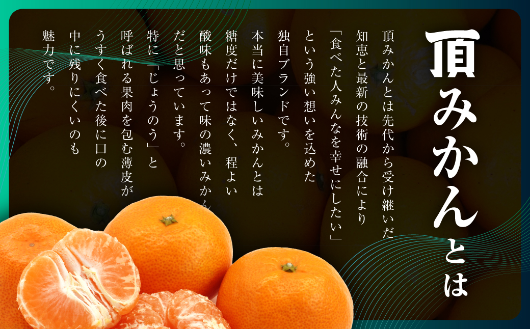 三代目がつくる【頂みかん】3kg×2箱【D31-21】【1503338】 YWTAC011