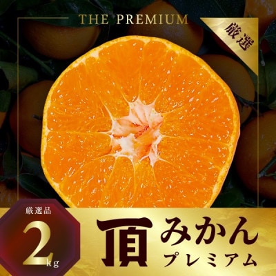 三代目の頂みかんTHEプレミアム【小玉サイズ】2kg【A31-51】【1615103】