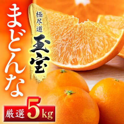 「玉宝ブランド」【まどんな】5kg　※紅まどんな と同品種【H64-63】【1621007】