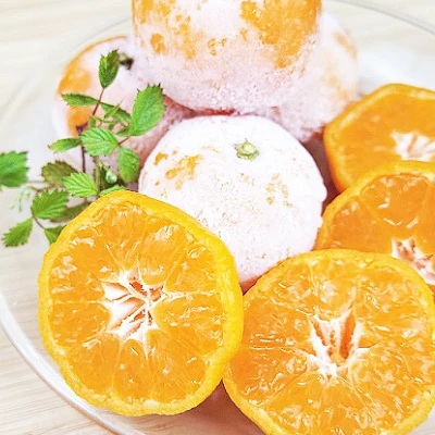 “ひんやり天然スイーツ”えひめの冷凍みかん6袋セット(ハローキティパッケージ)【C28-35】【配送不可地域：離島】【1144774】 YWTN023