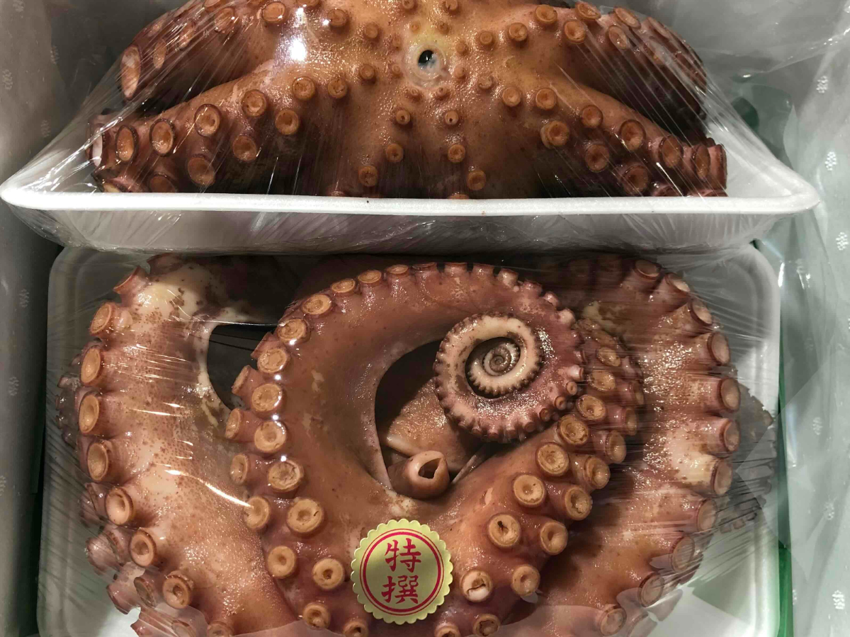 八幡浜発!竹中水産のたっぷり「浜茹で地蛸」三昧!1.5kg前後【F22-189】【配送不可地域：離島】【1043154】 YWTM016
