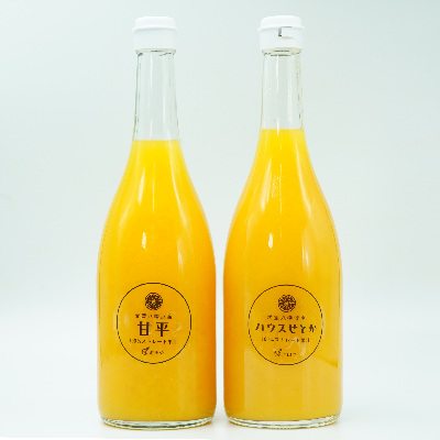 せとかジュース720ml×1本　甘平ジュース720ml×1本【C56-72】【1621291】 YWTAS062