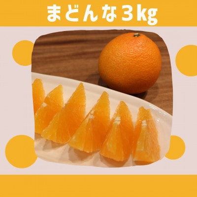 愛媛県八幡浜産　まどんな3kg【E94-2】【1682686】