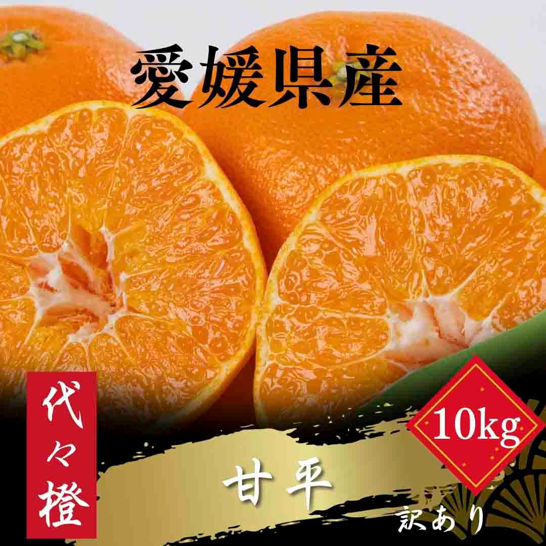 【先行受付】【濃密でシャキシャキ甘い】代々橙甘平【訳あり】10kg【H83-40】【1623739】 YWTW040