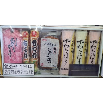 じゃこ天・蒲鉾セット【T-114】【C76-17】【配送不可地域：離島】【1686050】