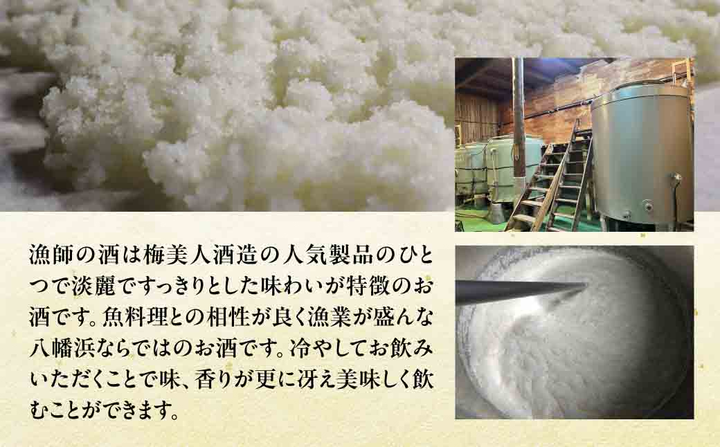 美肌500ml・漁師の酒720mlセット【C03-9】【1043420】 YWTO005