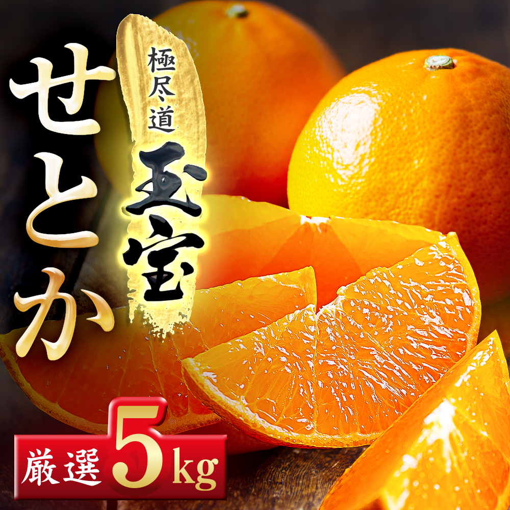 【先行受付】「玉宝ブランド」【せとか】5kg【G64-62】【1621005】 YWTY051