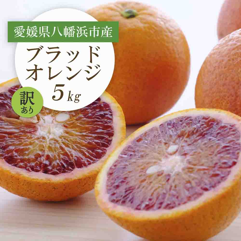 【先行受付】愛媛県八幡浜市産 ブラッドオレンジ(タロッコ)5kg【訳あり】【C25-190】【1610024】 YWTAP131