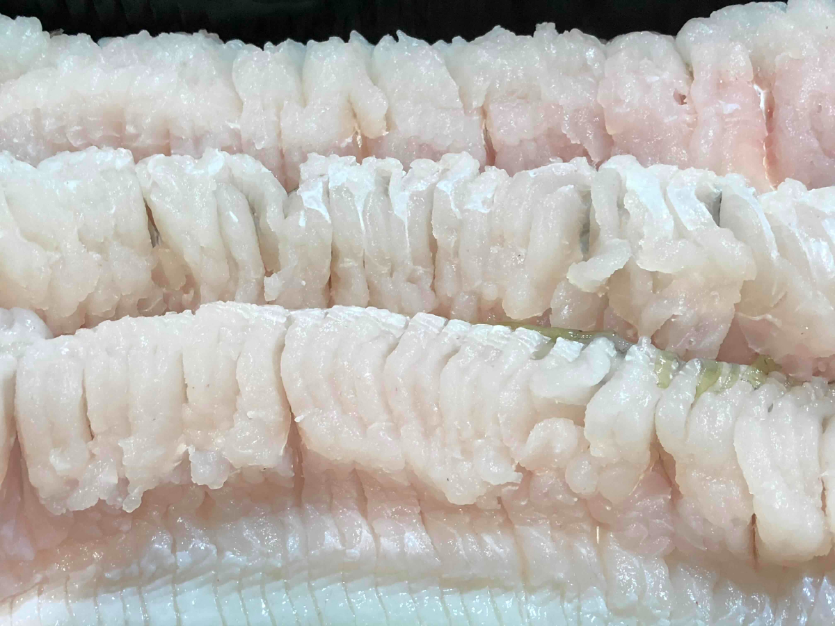 竹中水産の八幡浜発!「骨切り鱧・600g以上」【D22-206】【配送不可地域：離島】【1052348】 YWTM024