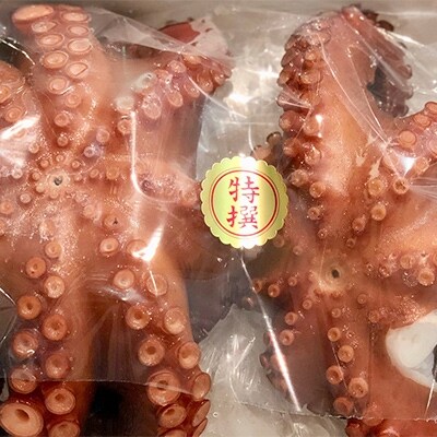 八幡浜発!竹中水産のたっぷり「浜茹で地蛸」三昧!たっぷり2.5kg前後【H22-190】【配送不可地域：離島】【1043153】