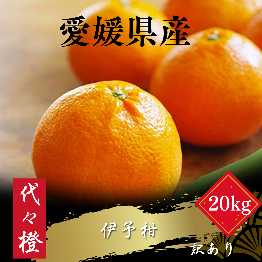 【ジューシー果肉がいい香り♪】【訳あり】伊予柑 20kg【H83-21】【1557482】 YWTW021