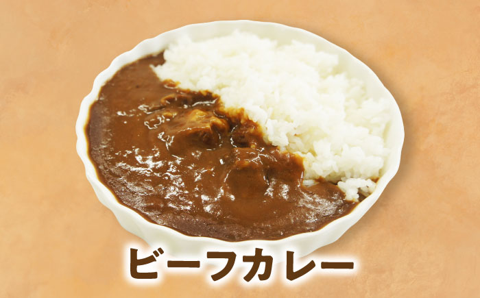 【全12回定期便】愛媛県産のお肉を贅沢に使用！ご当地カレー！ビーフカレー＆チキンカレーセット　愛媛県大洲市/大洲市物産協会 [AGBM073]