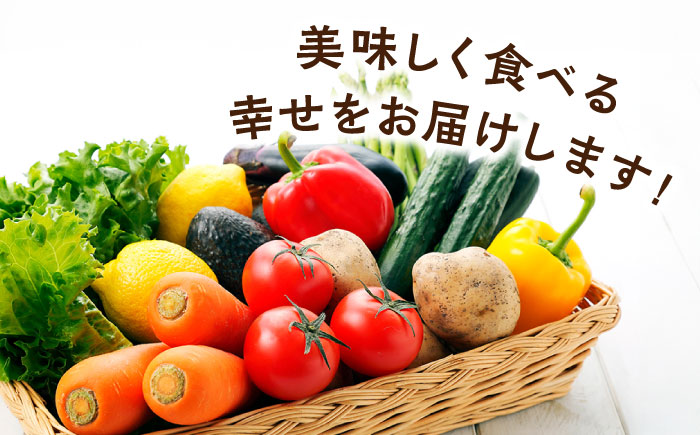 【全6回定期便】産地直送！鮮度抜群！旬を味わう新鮮野菜と果物の詰め合わせセレクションボックス（6種以上）　愛媛県大洲市/たいき産直市愛たい菜 [AGAP016]