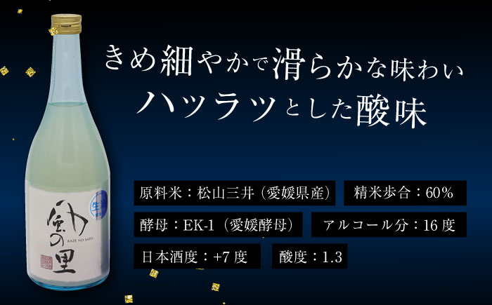 老舗酒蔵で磨き上げられた渾身の一滴！旨み広がる日本酒2種（鵜洲・にごり酒）飲み比べセット　地酒 日本酒 お酒 晩酌　愛媛県大洲市/一般社団法人キタ・マネジメント（大洲まちの駅あさもや）[AGCP806]