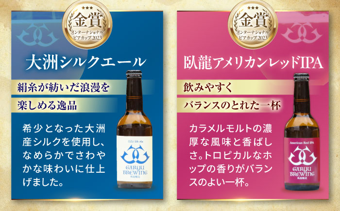 クラフトビール 飲み比べ6種セット 計6本　愛媛県大洲市/株式会社　アライ [AGAY065]