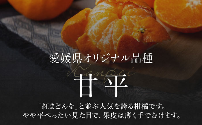 【先行予約】【2026年2月上旬から順次発送】【期間・数量限定】愛媛限定栽培！ 甘平（かんぺい）2L〜4L玉サイズ 約3kg箱入（8玉〜12玉）甘平 みかん 愛媛みかん 柑橘 愛媛県大洲市/愛媛たいき農業協同組合[AGAO010]