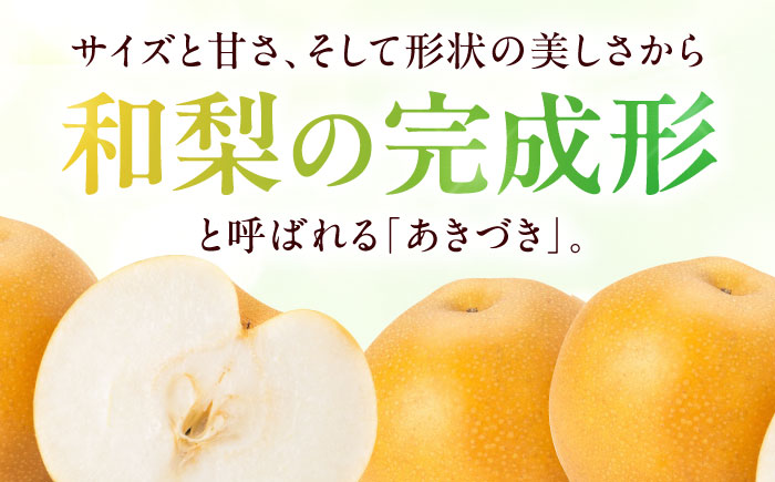 【先行予約】【2025年9月中旬から順次発送】 特選 あきづき 梨2kg（5個から7個入り）愛媛県大洲市/幸野観光なし園  梨 なし ナシ 果物 フルーツ 秋果物[AGBD008]