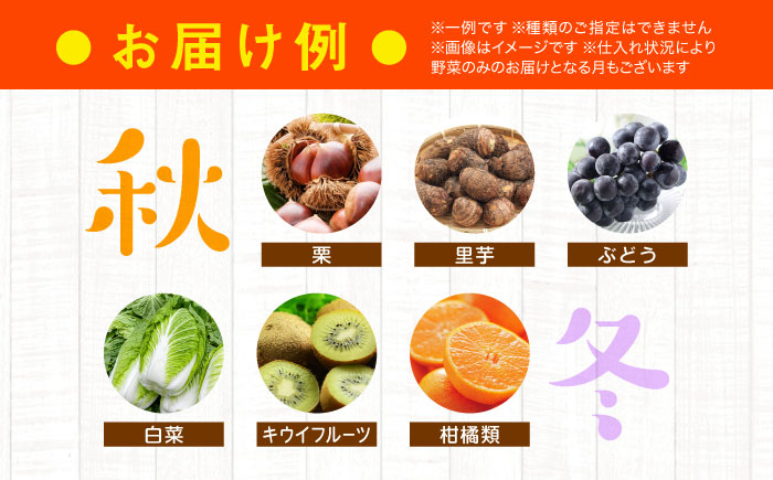 【全12回定期便】産地直送！鮮度抜群！旬の産直市お任せセット（6種以上）　愛媛県大洲市/たいき産直市愛たい菜 [AGAP017]