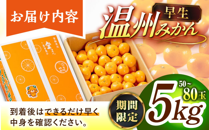 【先行予約】【11月中旬から順次発送】【期間・数量限定】愛媛県産 早生みかん 赤秀5kg箱 果物 フルーツ みかん ミカン 早生みかん 愛媛県大洲市/愛媛たいき農業協同組合[AGAO005]