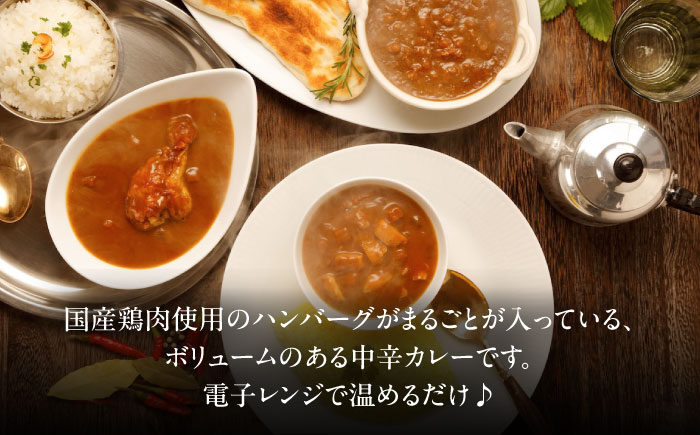 【大容量】ハンバーグカレーセット 30食入り 愛媛県大洲市/トリゼンフーズ株式会社 カレーレトルト カレー ハンバーグ 総菜 [AGDT035]