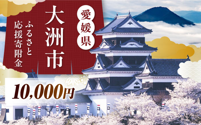 大洲市への寄附　10,000円　【返礼品なし】　 [AGXX034]