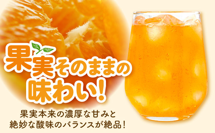 果実そのままの味わい！不知火100％ジュース 720ml×4本　愛媛県大洲市/玉川農園 [AGBC001]みかん オレンジ フルーツ ミカン 果物 かき氷 みかんジュース 愛媛みかん こたつ みきゃん スムージー デザート おやつ ヨーグルト 調味料 ドレッシング 隠し味 料理