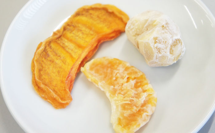 ドライフルーツ3種（ポンカン・栗・柿）4袋と筍水煮2種セット　愛媛県大洲市/愛媛たいき農業協同組合加工部 ドライフルーツ 果物 たけのこ 筍 JA [AGAQ003]