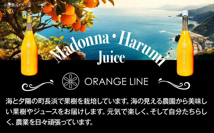 【先行予約】【2025年4月上旬から順次発送】まどんな・はるみジュース　2種各1本 愛媛県大洲市/ORANGE LINE 果物 みかんジュース デザート 果汁100％ ストレートジュース オレンジジュース [AGCT003]