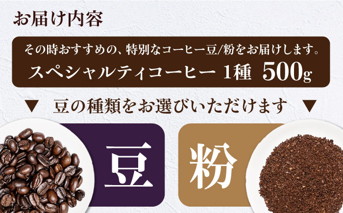 コーヒー豆  スペシャルティコーヒー おすすめ1種 500g 珈琲 コーヒー豆 コーヒー粉 コーヒー ドリップ ドリップ珈琲 飲料 愛媛県大洲市/株式会社日珈 [AGCU026]