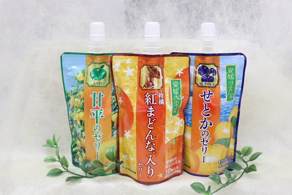 ゼリー 飲むゼリー 愛媛 みかん 150g×12個 3種 JAえひめ 愛媛の果実 特選柑橘詰合せ (E-50) | B369