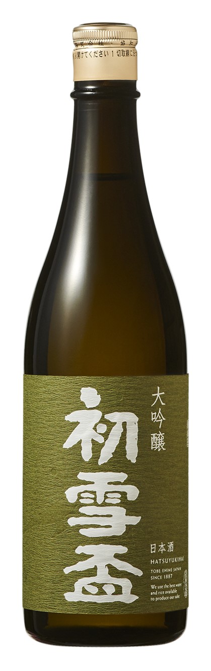 初雪盃 40% 大吟醸 720ml 協和酒造 地酒 愛媛 砥部 日本酒｜B312