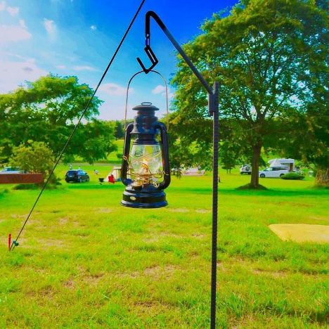 ランタンスタンド short (Hades)  キャンプ アウトドア 181welding | C29