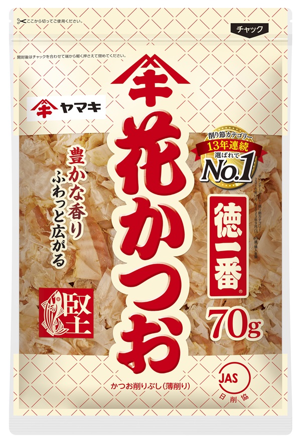 ヤマキ 『徳一番®』花かつお 70ｇ×12袋 削り節 かつおぶし｜B288