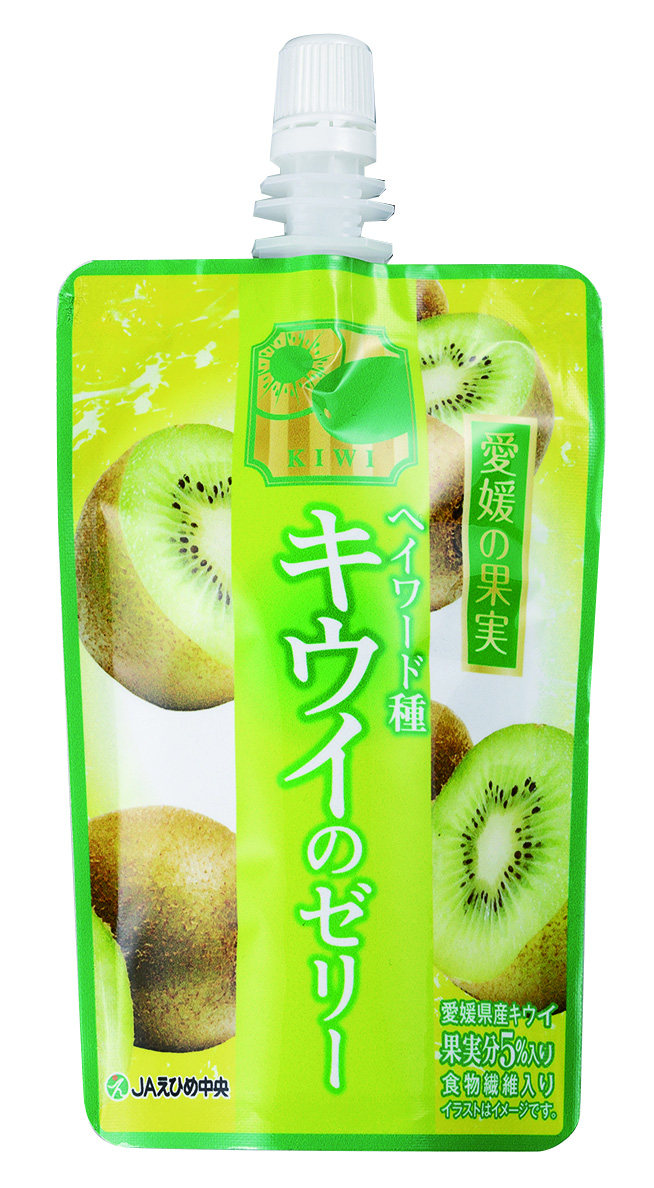 ゼリー飲料 ゼリー 飲むゼリー キウイ 150g×6個×4箱 JAえひめ 愛媛の果実ヘイワード種キウイのゼリー(E-4) ｜ B363