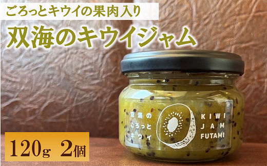 ジャム キウイ ふたみのキウイジャム 120ｇ×2個 愛媛県産 手作り | A72