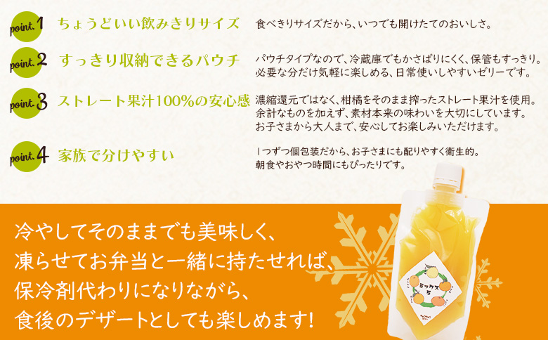 ＜つるんと食感の飲む柑橘ミックスゼリー 6個＞『1か月以内に順次発送予定』果物ゼリー くだもの ゼリー パウチ みかん 蜜柑 デザート スイーツ おやつ のむ ストレート 果汁 100％ 食感 ぷるぷる お楽しみ 渡江から一歩を踏み出す会 愛媛県 西予市 【常温】