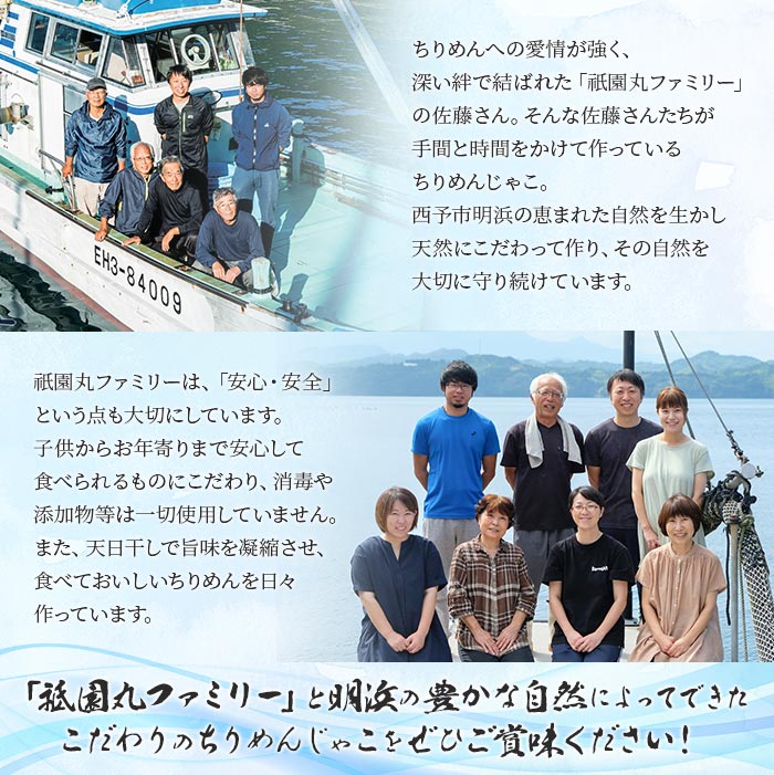 ＜天日干し 特上ちりめん 合計400g（40g×10袋）ギフト箱入り＞ じゃこ しらす 小魚 さかな ごはんのお供 贈答 御礼 小分け 無添加 愛媛県 西予市