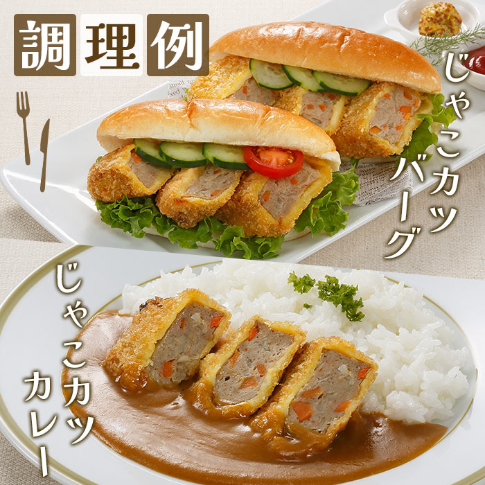 ＜じゃこカツ小判（未加熱）5個入り×2袋＞ 合計10個 お惣菜 小魚 さかな 魚介 すり身 じゃこ天 フライ 揚げ物 加工品 特産品 おつまみ おかず お弁当 バーガー カレー 国産 おがた蒲鉾 愛媛県 西予市