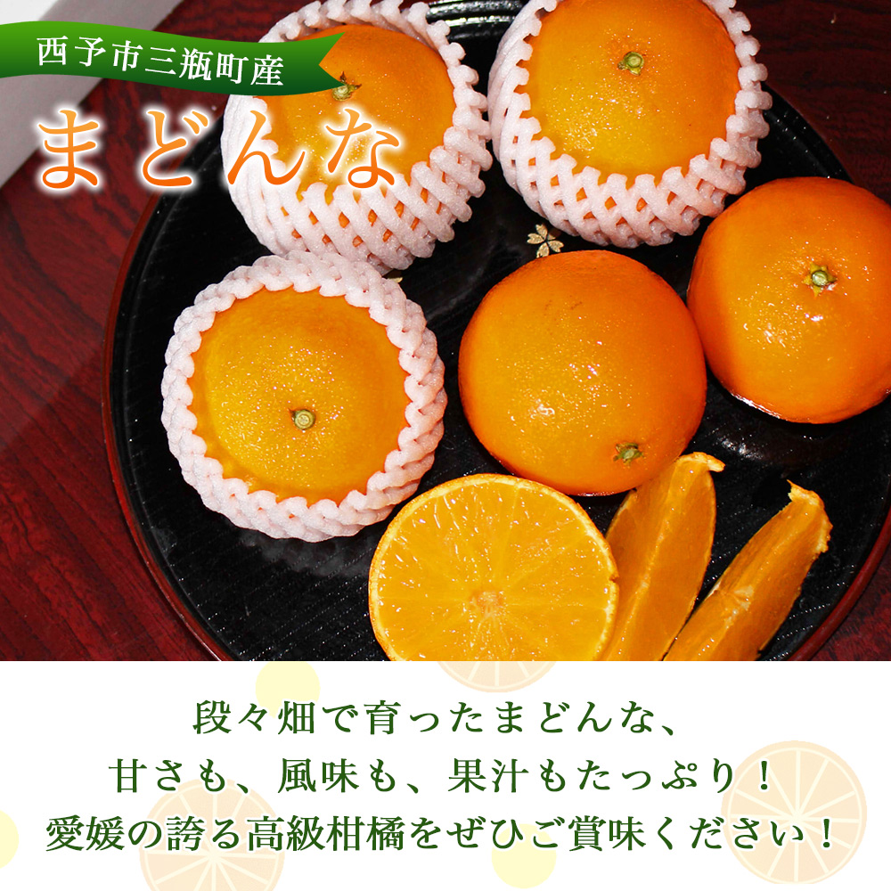 紅まどんなと同品種！＜とびっきりの愛媛 まどんな（６玉）＞マドンナ 愛媛果試第28号 果物 柑橘 フルーツ 産地直送 西宇和 愛媛県 西予市