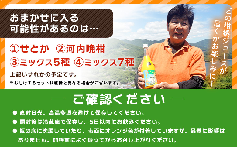 ＜青春 夢てんか物語 お楽しみセット 3本＞『1か月以内に順次出荷予定』ジュース みかんジュース 温州みかん うんしゅうみかん ミックス 柑橘 果物 みかん 蜜柑 ミカン おまかせ お任せ 詰め合わせ 詰合せ 夕焼け山農園 特産品 愛媛県 西予市【常温】