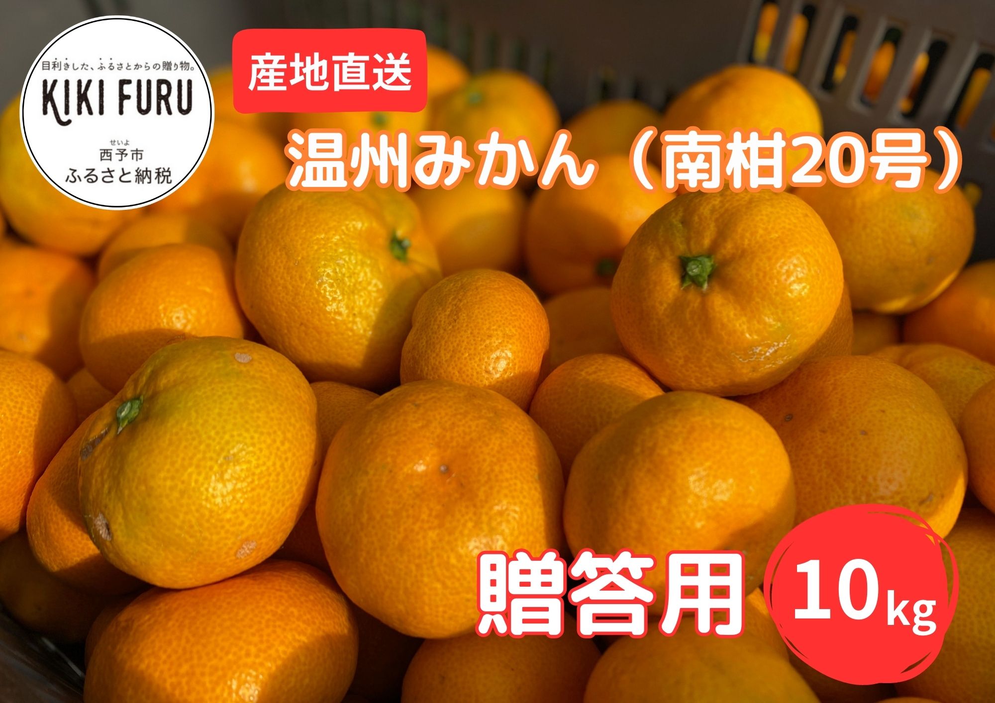 愛媛県西予市産 温州みかん (南柑20号) 贈答用10kg|JALふるさと納税