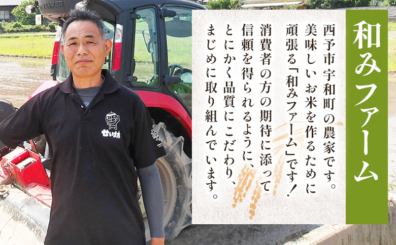 ＜令和7年産 愛媛県西予市産 コシヒカリ 田んぼダム米 5kg＞※最短10営業日以内に順次発送予定 5キロ こしひかり 西予応援米 宇和米 お米 コメ こめ 白米 精米 米 国産 愛媛県産 宇和町産 和みファーム 愛媛県 西予市