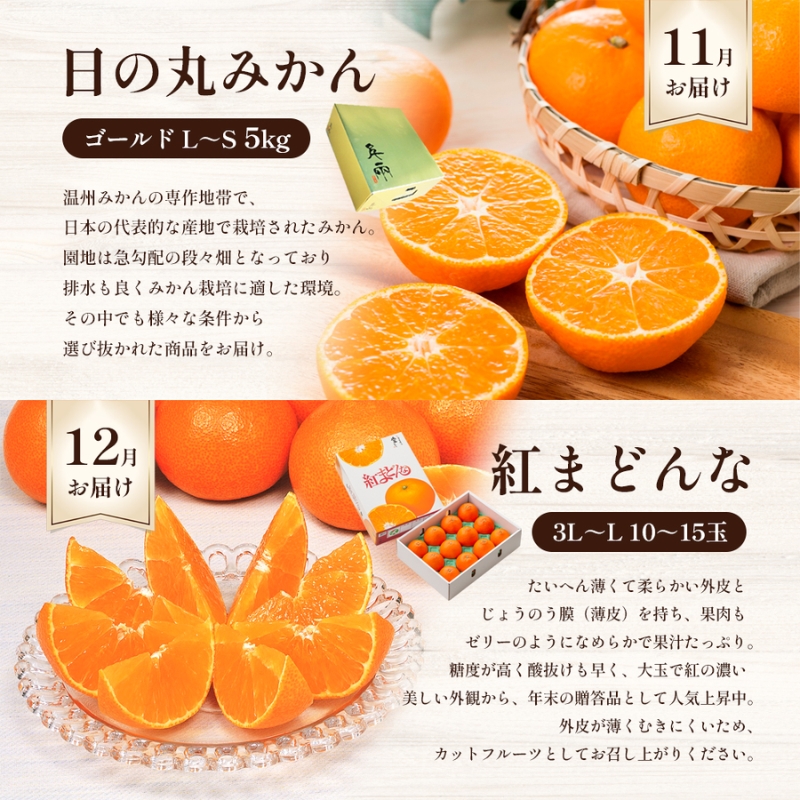 えひめの柑橘セレクト6回定期便　