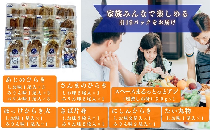 骨までおいしい干物「まるとっと」豪華Cセット