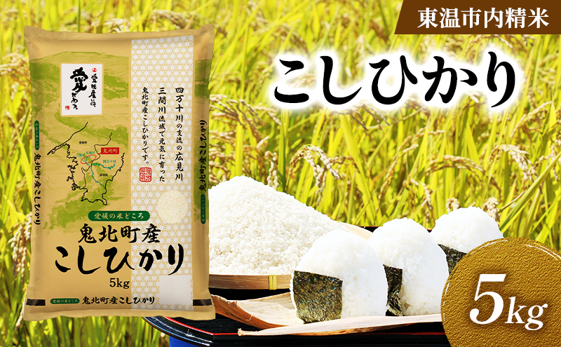 こしひかり 約5kg 東温市内精米 （鬼北町産生産者混合）数量限定 美味しい つや 高級  お米 5キロ 米 精米 白米 ブランド米 ご飯 ごはん 愛媛県 東温市